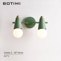 Applique murale LED design en métal coloré | Marco Lucetti 2 lampes - Vert