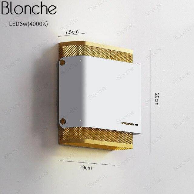 Applique murale LED design en métal doré - Sconce | Marco Lucetti Blanc