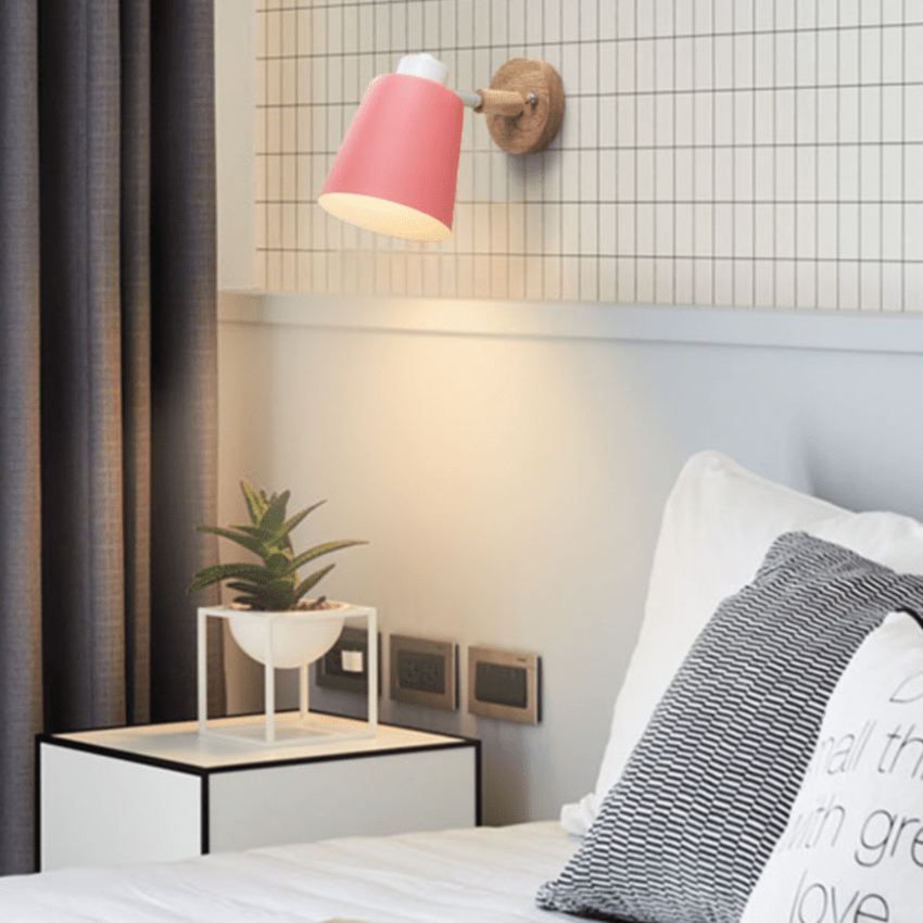 Applique Murale LED Design en Métal et Bois | Marco Lucetti