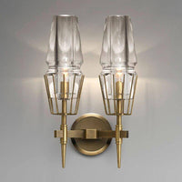 Applique Murale LED Design en Métal et Verre | Marco Lucetti