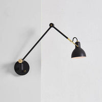 Applique murale LED Design en métal noir | Marco Lucetti Gris