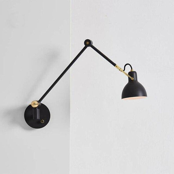 Applique murale LED Design en métal noir | Marco Lucetti Gris