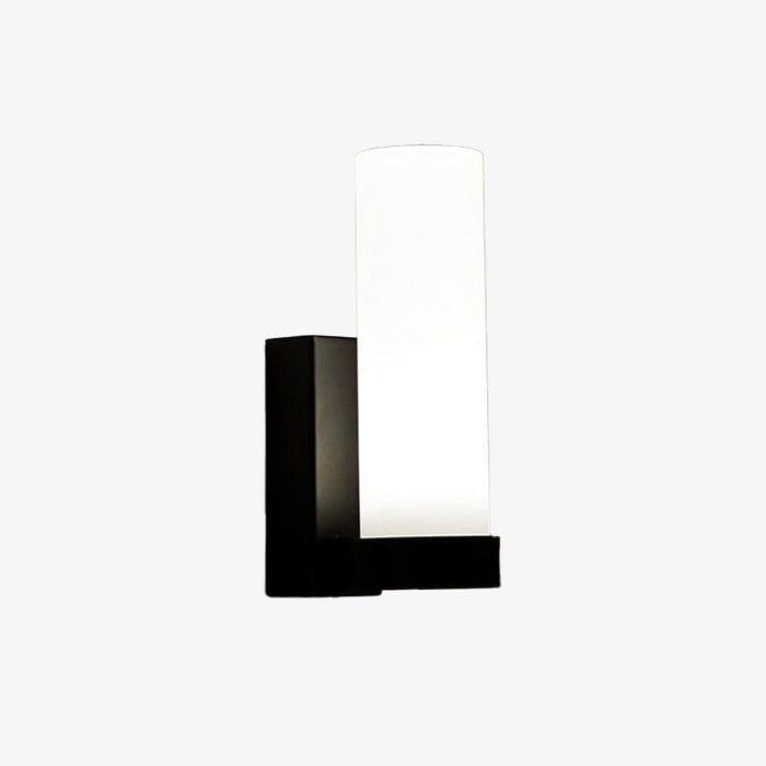 Applique murale LED design en verre Markle | Marco Lucetti S - Noir / Chaude