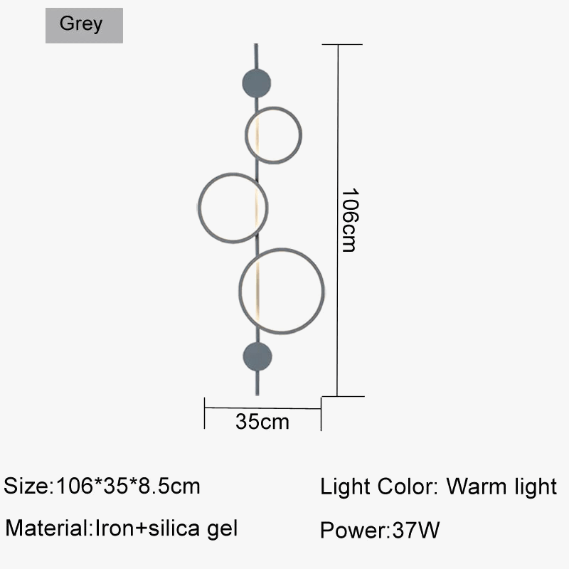 Applique Murale LED Design et Innovante pour Décoration Intérieure | Marco Lucetti