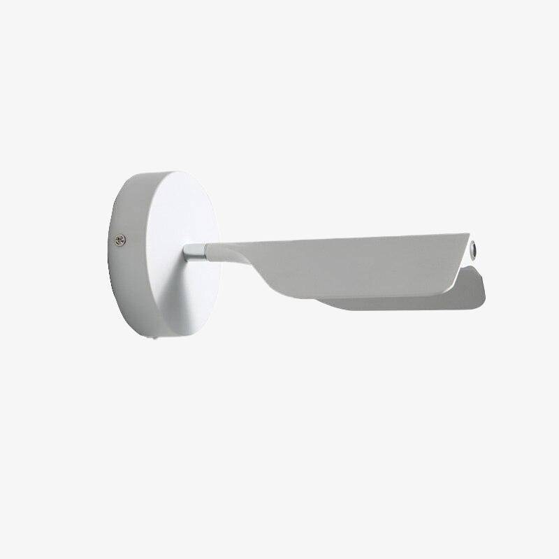 Applique murale LED design géométrique en métal | Marco Lucetti Blanc