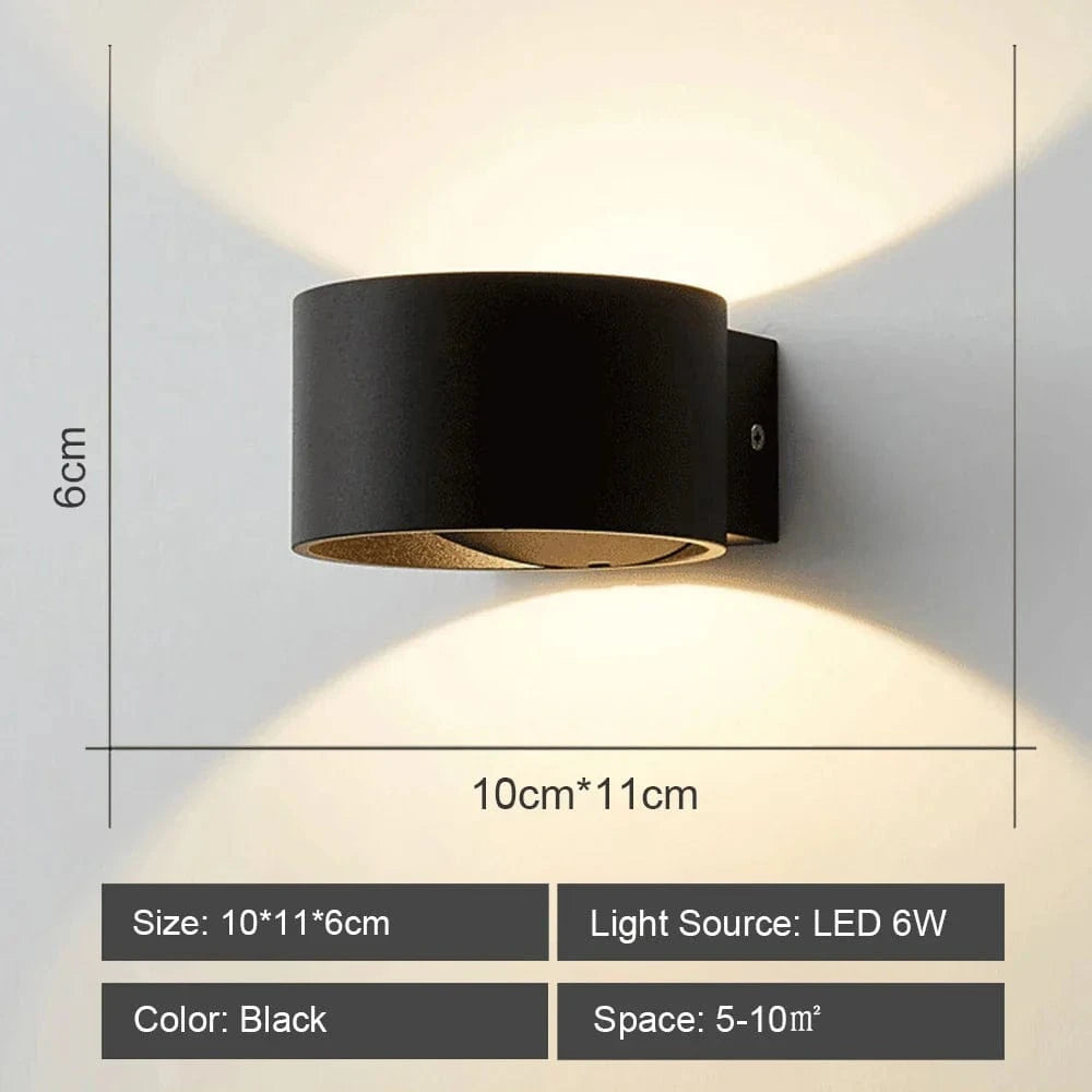 Applique murale LED Design Intérieur | Marco Lucetti Modèle D / Blanc chaud (2700-3500K)