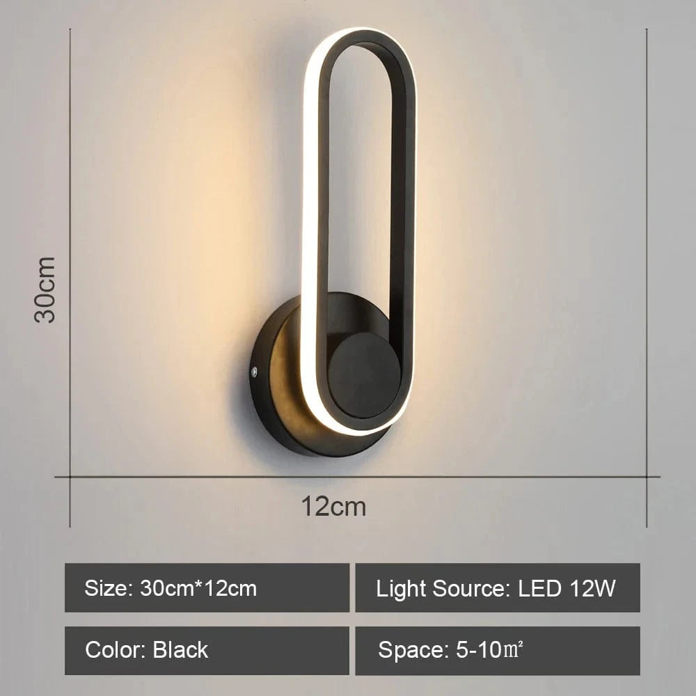 Applique murale LED Design Intérieur | Marco Lucetti Modèle E / Blanc chaud (2700-3500K)