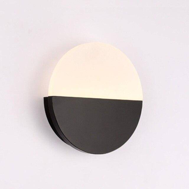 Applique murale LED design Loft Home | Marco Lucetti Noir / 15cm / Froide