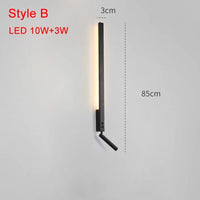 Applique murale LED design | Marco Lucetti B 85cm 13W / Blanc chaud (2700-3500K)