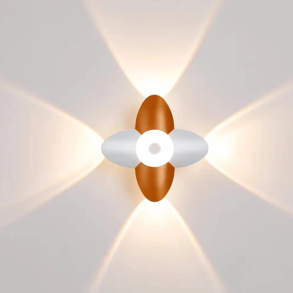 Applique murale LED design | Marco Lucetti Ou Blanc 4W P 2W / Blanc chaud (2700-3500K)