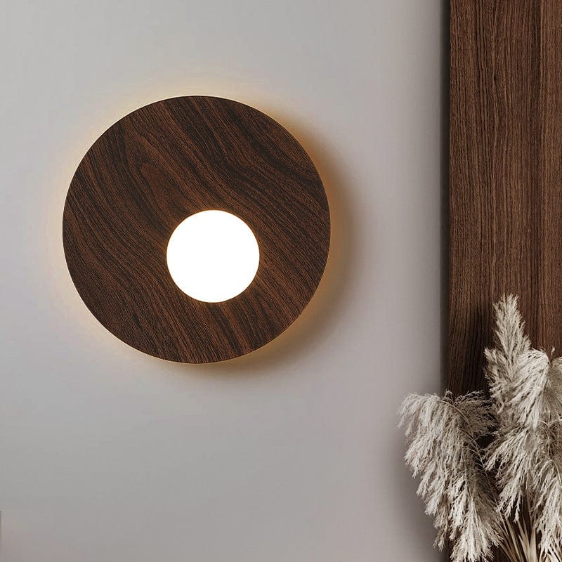 Applique murale LED design métal rond LUXEZ | Marco Lucetti
