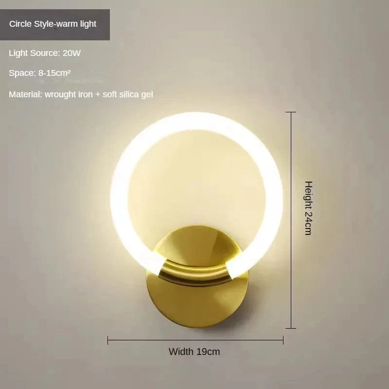 Applique murale LED design minimaliste pour une ambiance lumineuse tendance | Marco Lucetti C / Blanc chaud (2700-3500K)