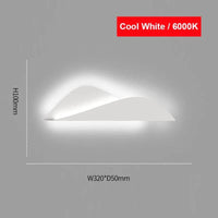 Applique murale LED Design Moderne pour Chevet | Marco Lucetti Blanc froid 6000K