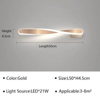 Applique murale LED design pour chambre à coucher | Marco Lucetti