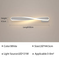 Applique murale LED design pour chambre à coucher | Marco Lucetti