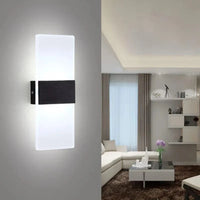 Applique Murale LED Design pour Chambre avec Effet Acrylique Elliptique | Marco Lucetti