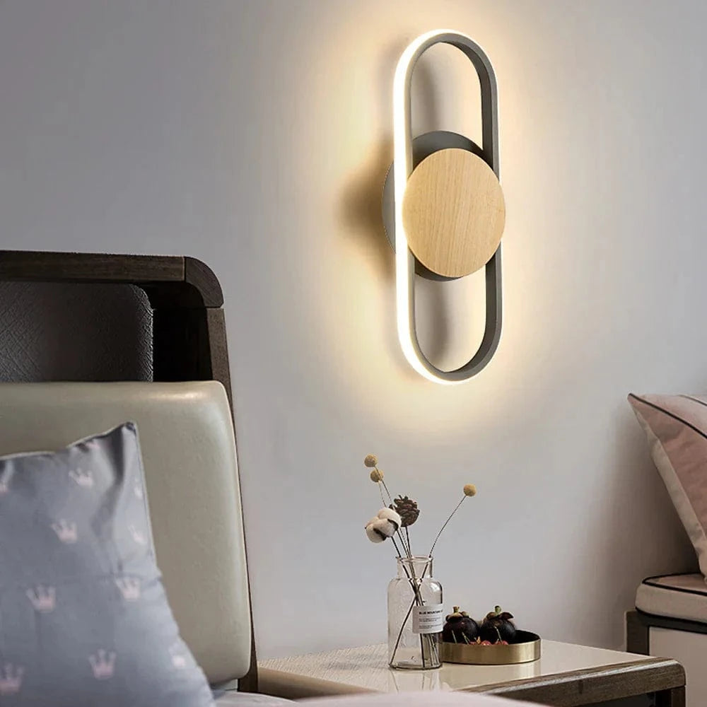 Applique murale LED design pour couloir et chambre - Luminaire d'intérieur pour allée - Éclairage domestique original | Marco Lucetti