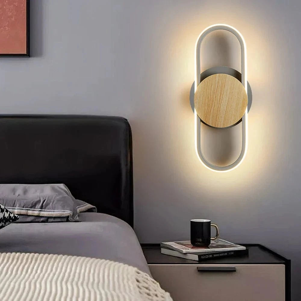 Applique murale LED design pour couloir et chambre - Luminaire d'intérieur pour allée - Éclairage domestique original | Marco Lucetti