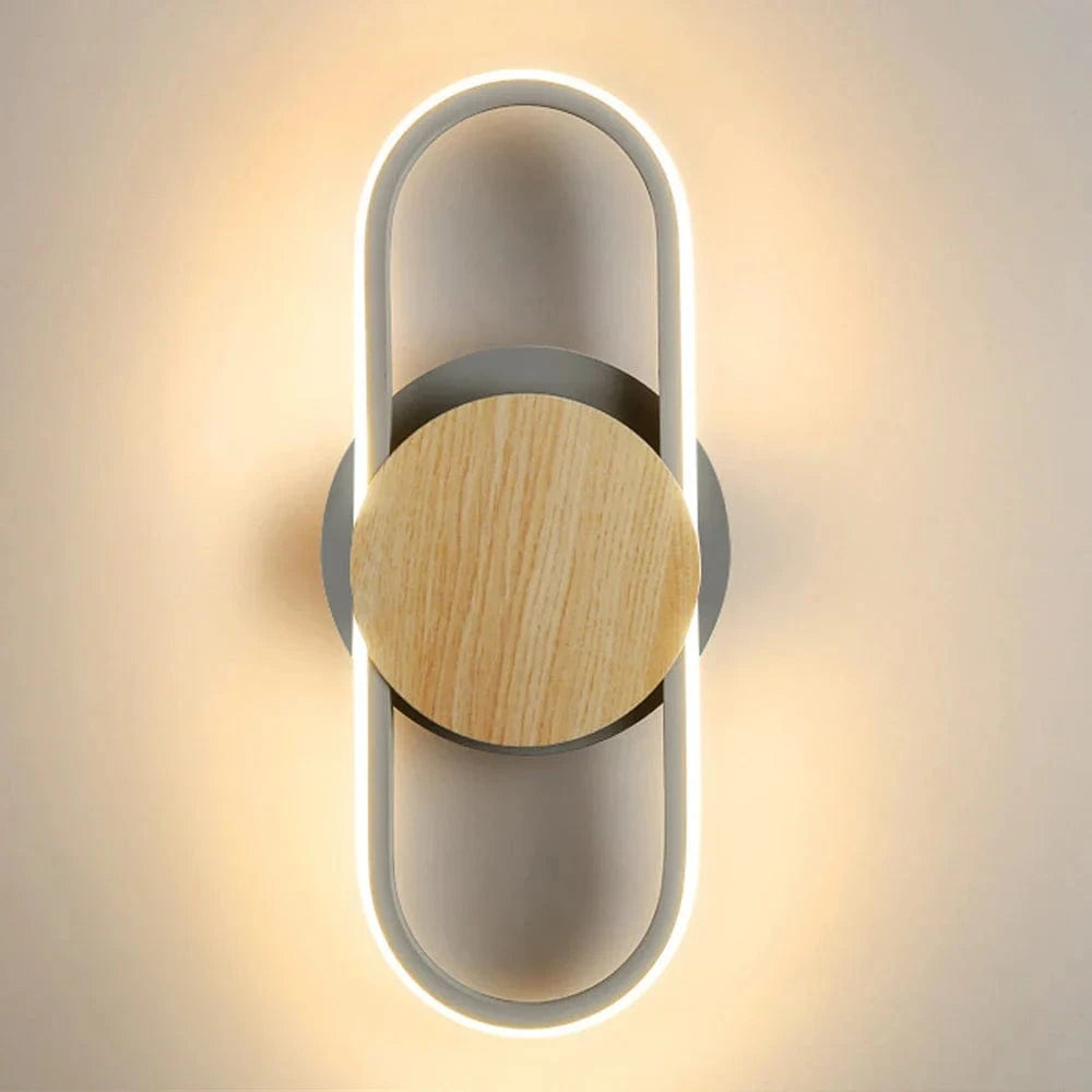 Applique murale LED design pour couloir et chambre - Luminaire d'intérieur pour allée - Éclairage domestique original | Marco Lucetti