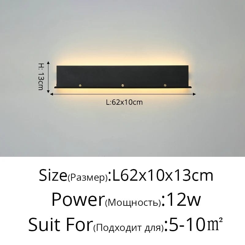 Applique murale LED design pour éclairage intérieur de salon, chevet, allée, balcon, étagère et couloir - Lustres de maison avec livraison directe | Marco Lucetti