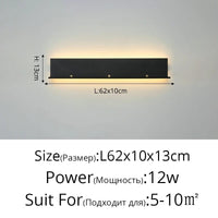 Applique murale LED design pour éclairage intérieur de salon, chevet, allée, balcon, étagère et couloir - Lustres de maison avec livraison directe | Marco Lucetti