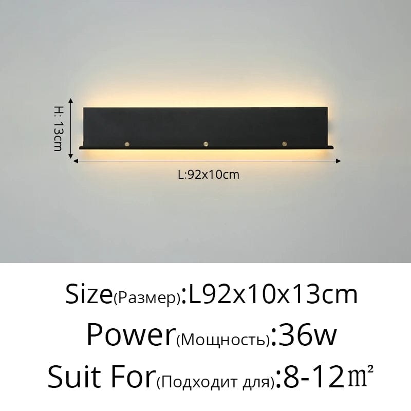 Applique murale LED design pour éclairage intérieur de salon, chevet, allée, balcon, étagère et couloir - Lustres de maison avec livraison directe | Marco Lucetti