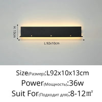 Applique murale LED design pour éclairage intérieur de salon, chevet, allée, balcon, étagère et couloir - Lustres de maison avec livraison directe | Marco Lucetti