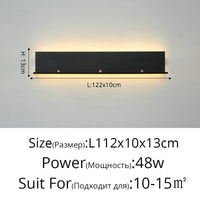 Applique murale LED design pour éclairage intérieur de salon, chevet, allée, balcon, étagère et couloir - Lustres de maison avec livraison directe | Marco Lucetti