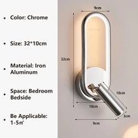 Applique murale LED design pour lecture et étude décorative | Marco Lucetti