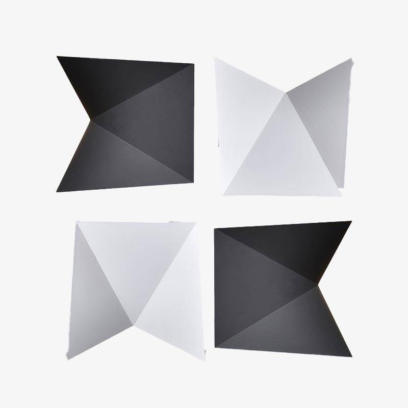 Applique murale LED design Solfart - Noir ou blanc | Marco Lucetti