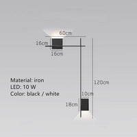 Applique murale LED design Zia | Marco Lucetti E / Chaude / Blanc