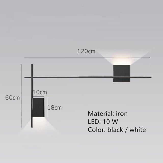 Applique murale LED design Zia | Marco Lucetti F / Chaude / Blanc