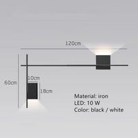 Applique murale LED design Zia | Marco Lucetti F / Chaude / Blanc