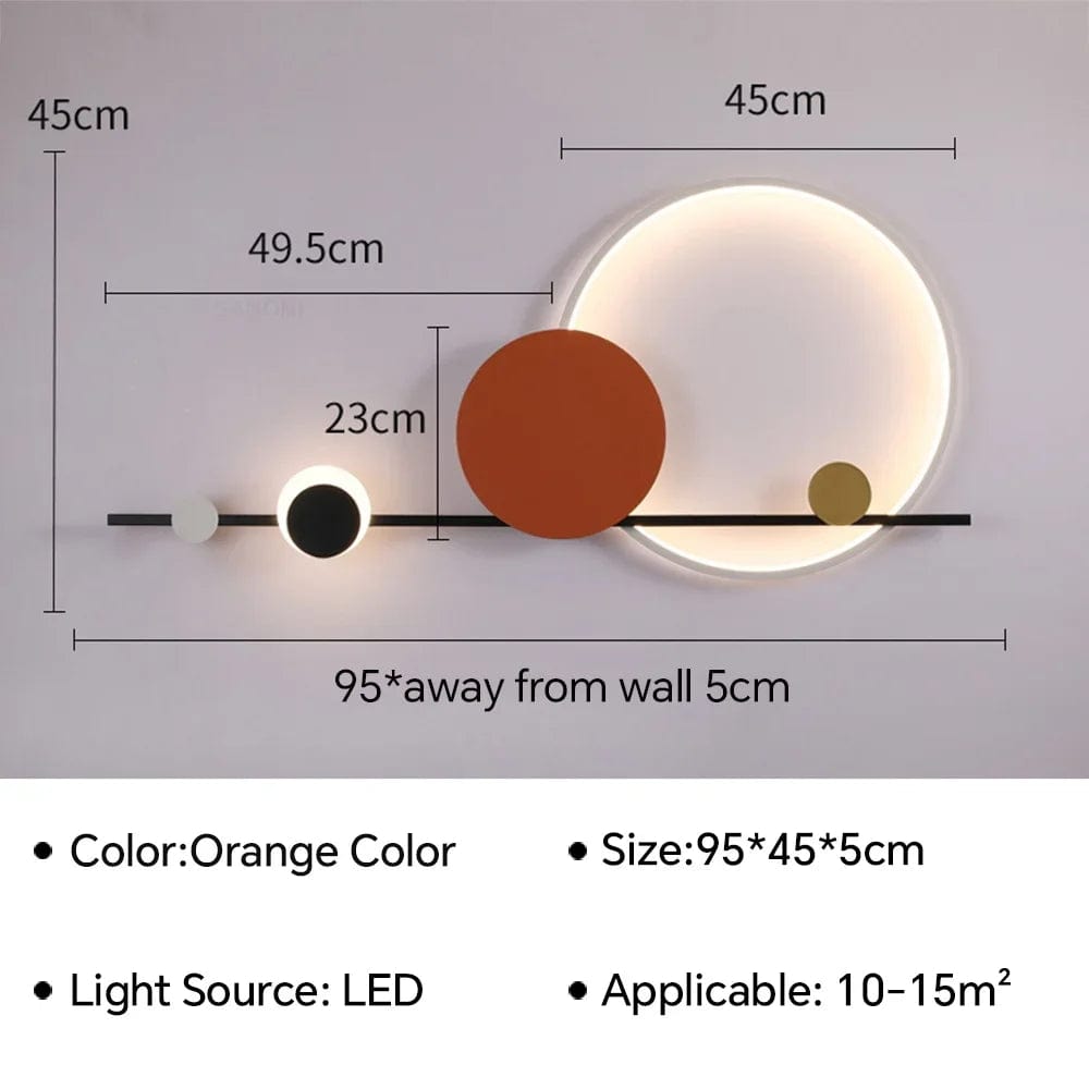 Applique murale LED designer pour ambiance moderne | Marco Lucetti