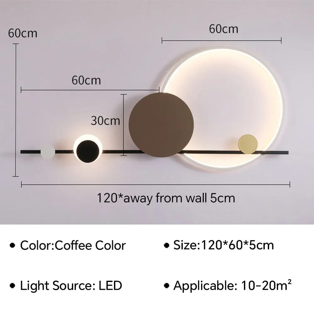 Applique murale LED designer pour ambiance moderne | Marco Lucetti