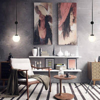 Applique murale LED dorée avec boule en verre	blanc | Marco Lucetti