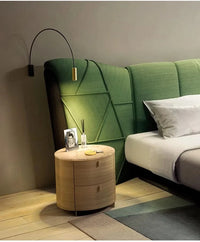 Applique Murale LED Dorée Courbée | Marco Lucetti