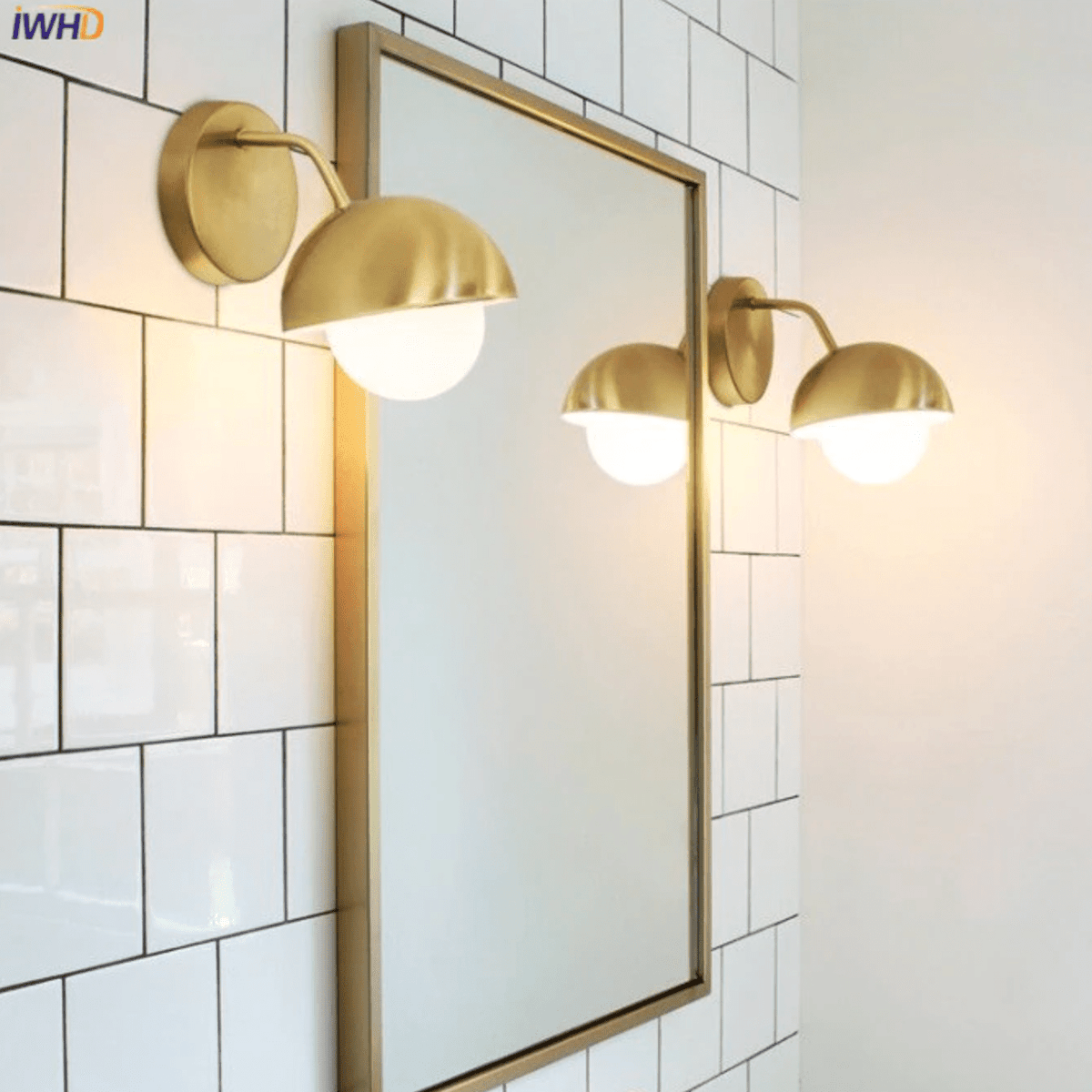 Applique murale LED dorée design | Marco Lucetti