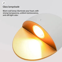 Applique murale LED dorée : design minimaliste pour l'extérieur | Marco Lucetti