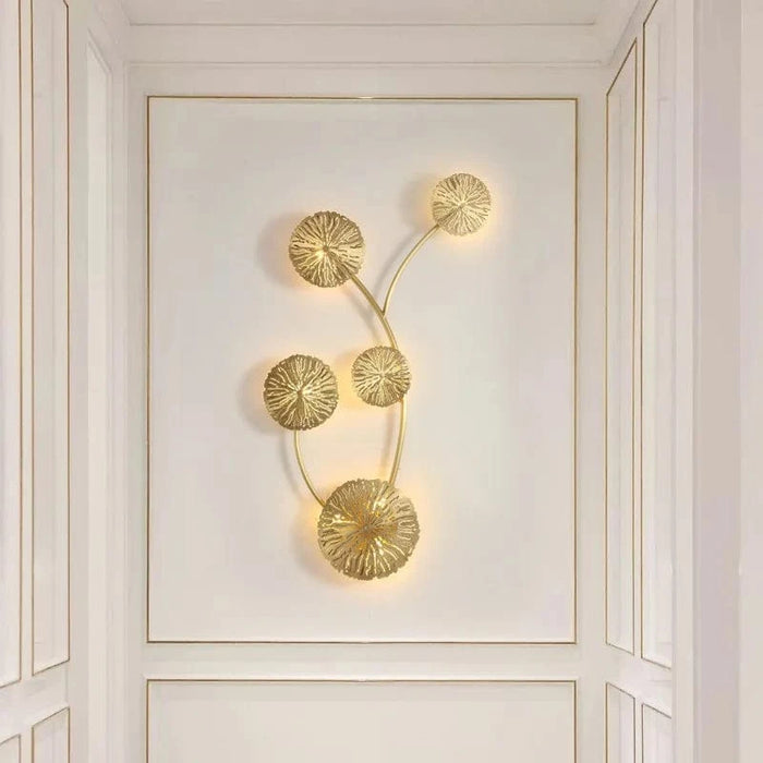 Applique Murale LED Dorée - Design Moderne Pour une Décoration Intérieure Glamour | Marco Lucetti