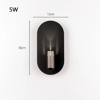 Applique murale LED dorée - Élégance ovale | Marco Lucetti