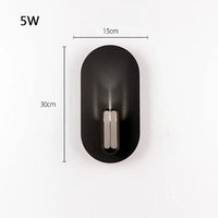 Applique murale LED dorée - Élégance ovale | Marco Lucetti