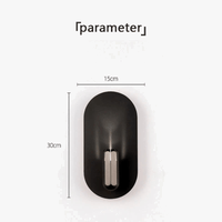 Applique murale LED dorée - Élégance ovale | Marco Lucetti