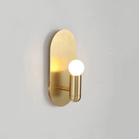 Applique murale LED dorée - Élégance ovale | Marco Lucetti