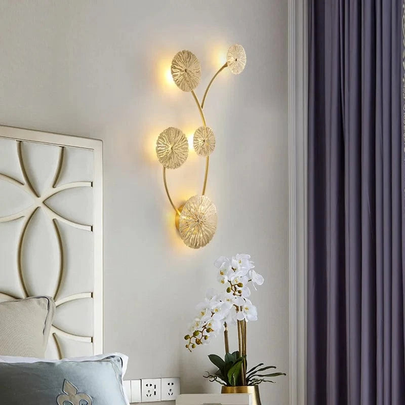 Applique Murale LED Dorée Élégante - Style Moderne pour Décoration d'Intérieur | Marco Lucetti