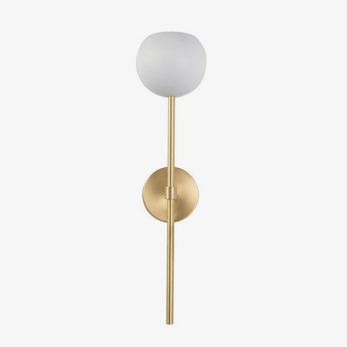 Applique murale LED Dorée en Verre | Marco Lucetti Blanc