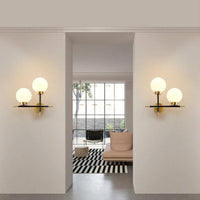 Applique murale LED dorée "Lumière d'Or" | Marco Lucetti