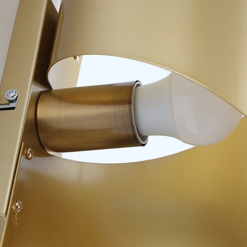 Applique murale LED dorée moderne | Marco Lucetti