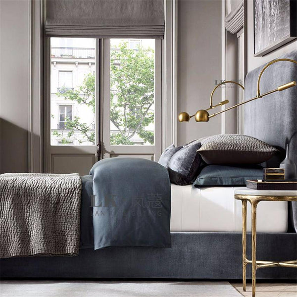 Applique murale LED dorée Shake | Marco Lucetti