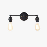 Applique murale LED double bras Flaming Vintage | Marco Lucetti